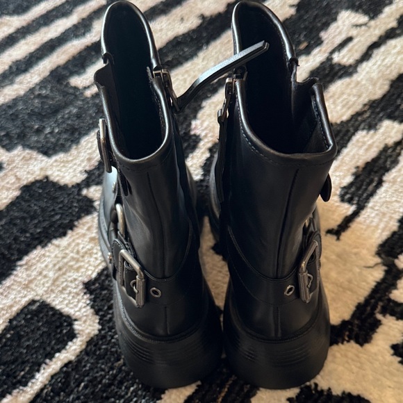 Black Combat Boots - Picture 7 of 8